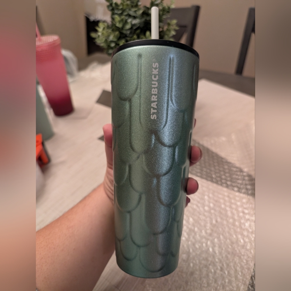 Starbucks | 2022 Stainless Steel Mermaid Tail Venti Tumbler 24oz